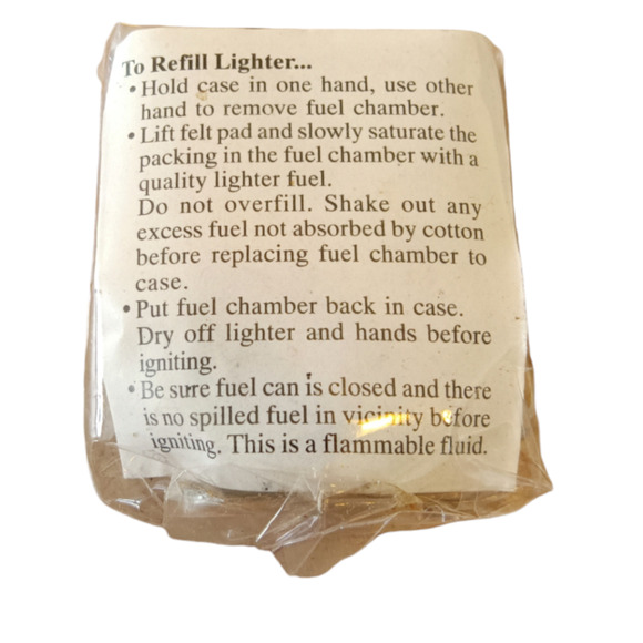 Vintage Camel Cigarettes Antique Promotional Lighter Flip Top Blue Red Swirl - Picture 2 of 2